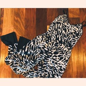 Michael Kors animal print jumpsuit